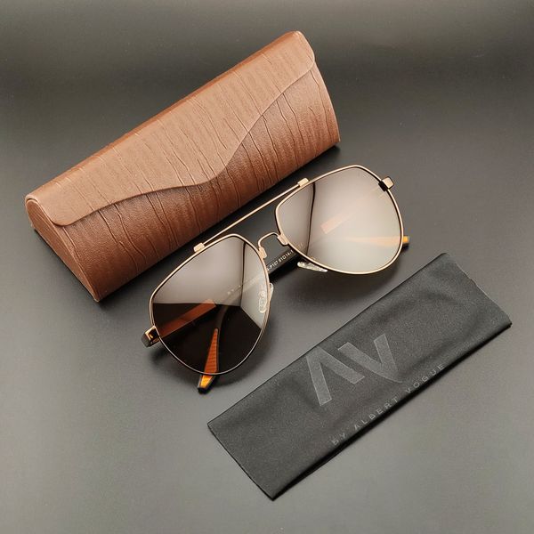 عینک آفتابی مردانه آلبرت وگ مدل JS8527C184-P107 Polarized Flex