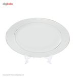 سرویس غذاخوری 28 پارچه 6 نفر چینی زرین ایران مدل Sepid Sadaf Top Grade