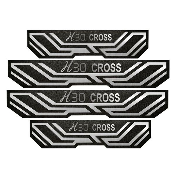 رچسب پارکابی خودرو مهدیار کد PKA 2046 مناسب برای H30 cross مجموعه 4 عددی به همراه جاکلیدی