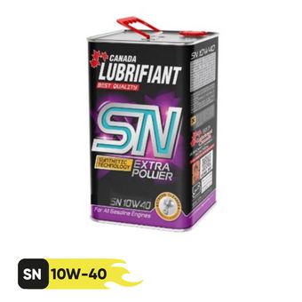 روغن موتور کانادا لوبریفنت 10W40 SN حجم 5 لیتر