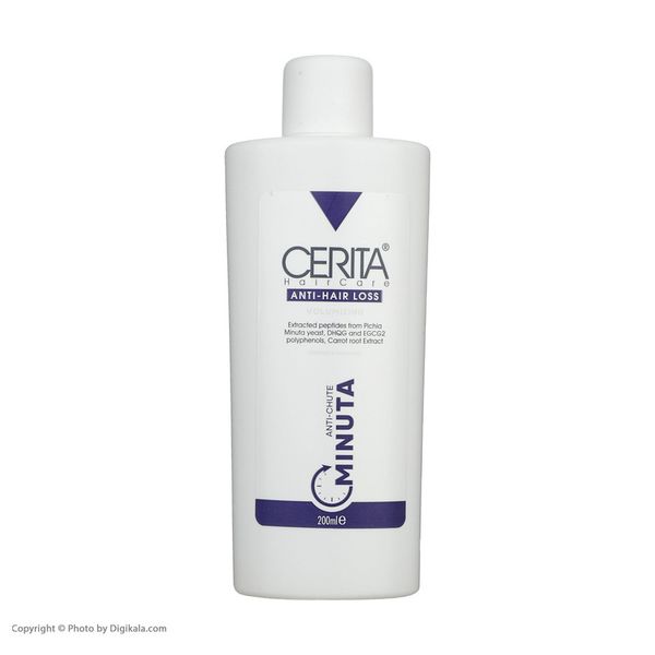 شامپو ضد ریزش مو سریتا مدل مینوتا مناسب برای موهای خشک حجم 200 میلیلیتر