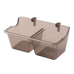 ظرف غذای دو خانه پرندگان