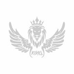 برچسب خودرو استیک مدل KING کد k01*414