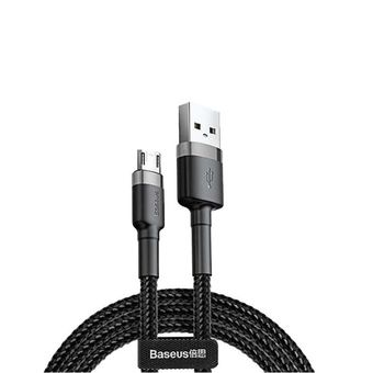 کابل تبدیل USB به microUSB باسئوس مدل CAMKLF-CG1 طول 2 متر