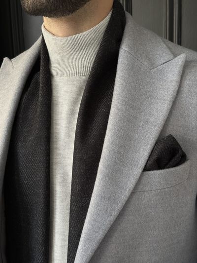 شال گردن و پوشت پشمی جناقی کدs162