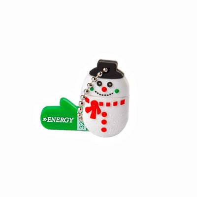 فلش مموری ایکس انرژی مدل Snowman ظرفیت 32 گیگابایت | مقاوم، جمع‌وجور و پرسرعت