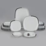 سرویس غذاخوری 27 پارچه 6 نفر چینی زرین ایران مدل وگاس اوریت سری کواترو درجه عالی