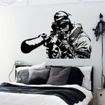 استیکر دیواری استیک مدل Call of Duty Sniper کد C02