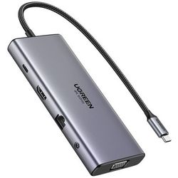 هاب 11 پورت USB-C یوگرین مدل CM639-45520 با سرعت 10Gbps