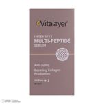 سرم ضد چروک ویتالیر مدل Multi Peptide حجم 30 میلی‌لیتر