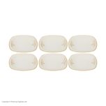 سرویس 28 پارچه چینی زرین ایران سری کواترو مدل مونت کارلو