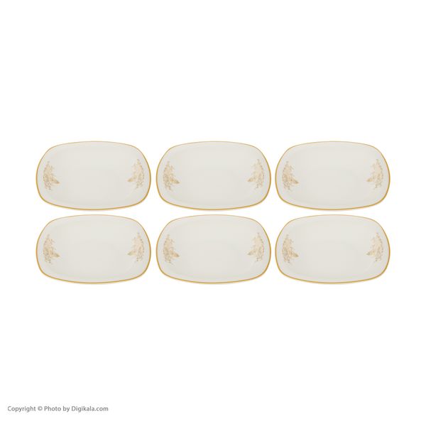 سرویس 28 پارچه چینی زرین ایران سری کواترو مدل مونت کارلو