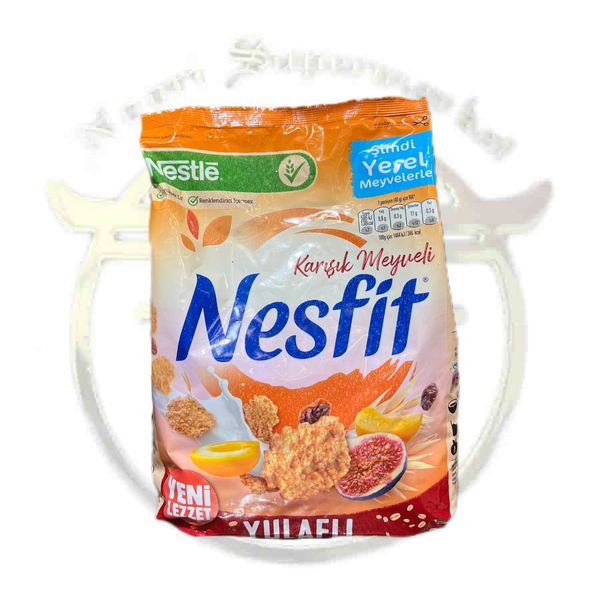 کورن فلکس رژیمی نستله با طعم انجیر و هلو
