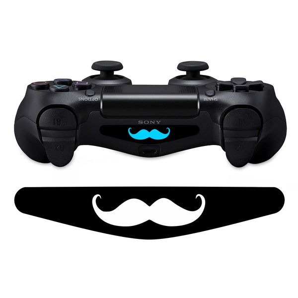 برچسب لایت بار دسته پلی استیشن 4 ونسونی طرح Mustacheبسته 2عددی