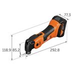 ابزار همه کاره فاین مدل AMM 700 1.7 Q AUTOGLAS AS  مجموعه 19 عددی