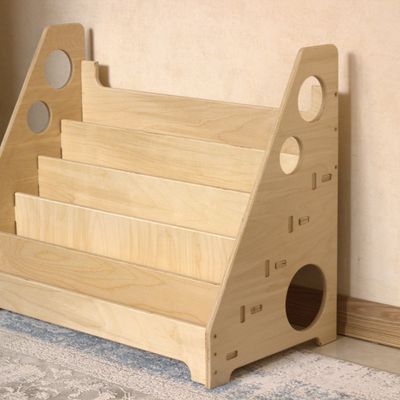 کتابخانه پنج طبقه مدل مونته سوری