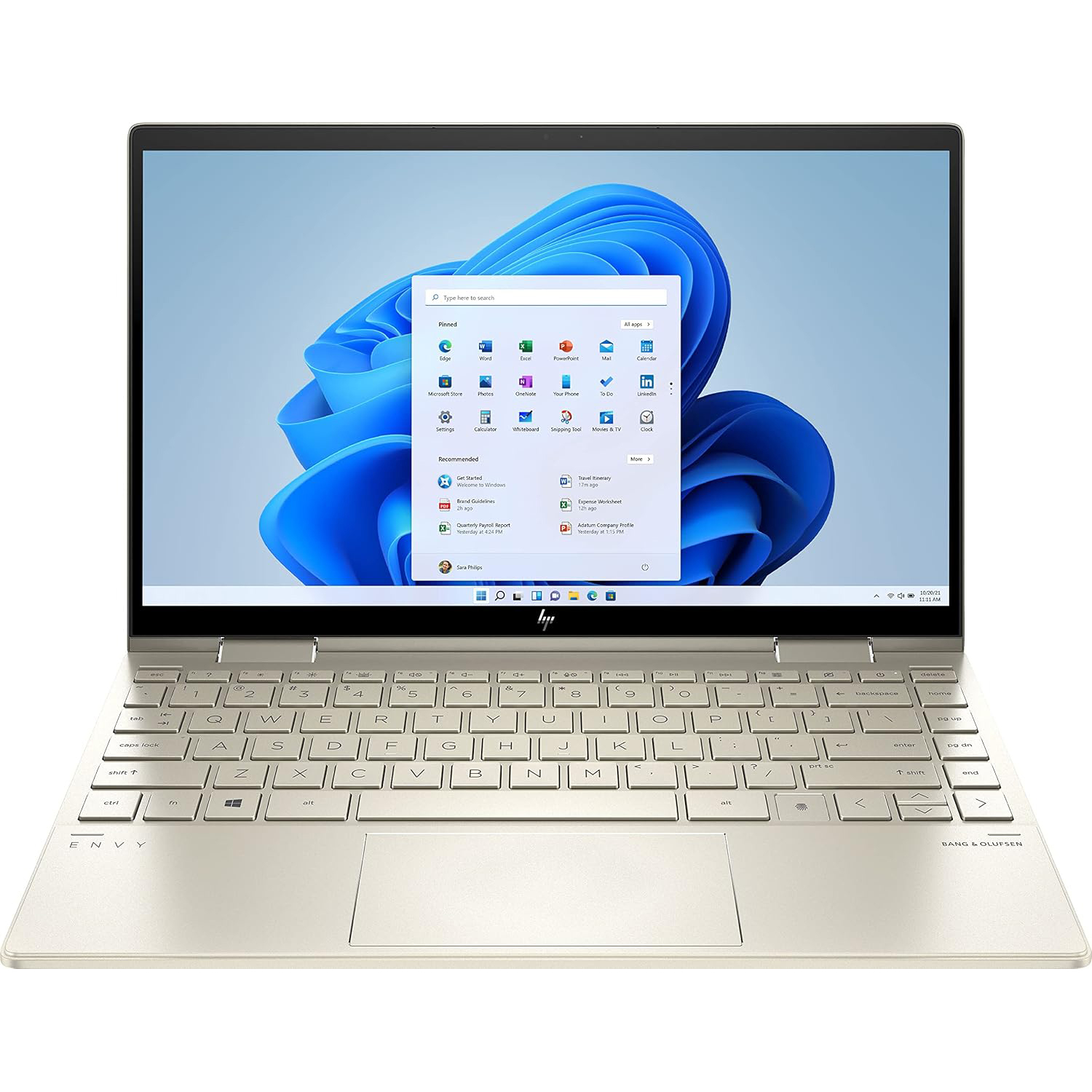 لپ تاپ استوک 13.3 اینچی اچ‌ پی مدل HP Envy 2-in-1 13-bd0063dx-i5 1135G7-8GB DDR4-512GB SSD-IPS-Touch