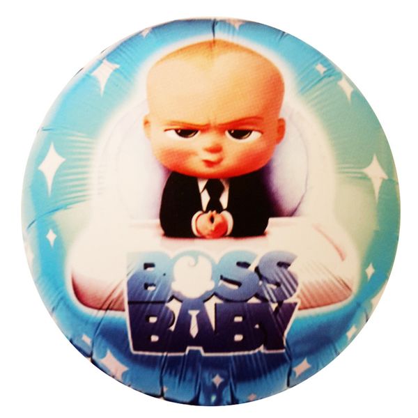 بادکنک فویلی طرح بچه رئیس