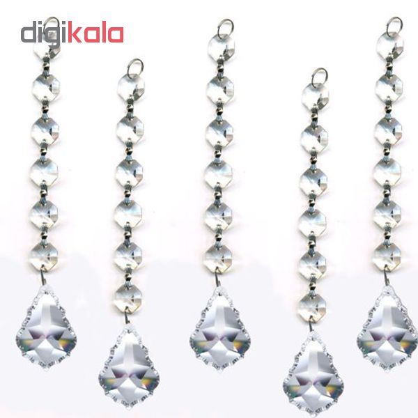 کریستال آویز لوستر کد mous03 طول 20 متری