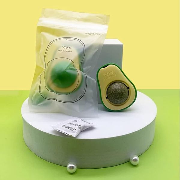 تشویقی دندانی گربه مدل آبنبات کت نیپ دار avo01