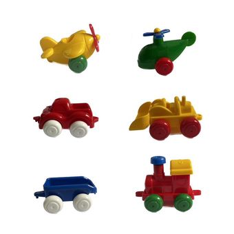 ماشین بازی مدل سوپر گاراژ مجموعه 6 عددی