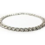 دستبند نقره مردانه کد P009