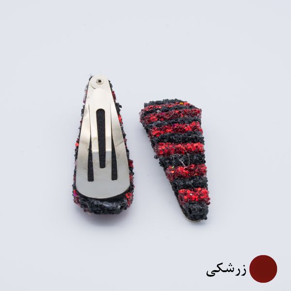 گیره مو مدل StripesCy بسته 2 عددی