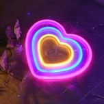 چراغ نئونی طرح قلب کد 001