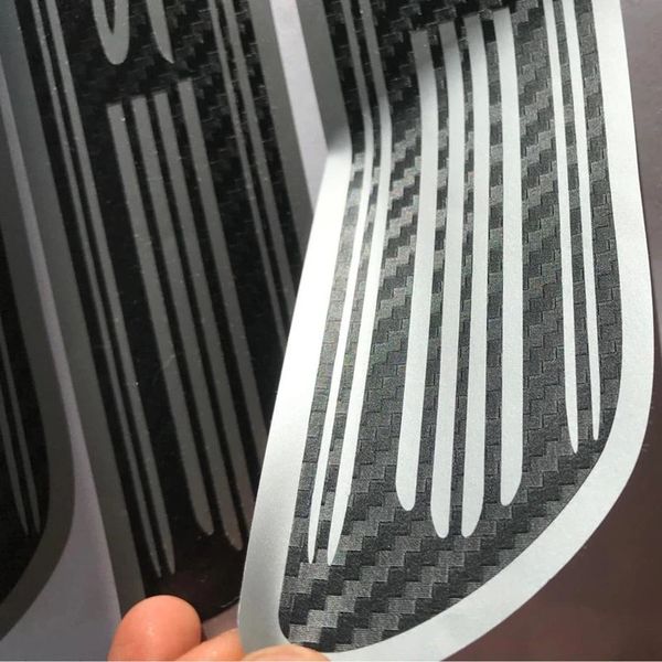 برچسب پارکابی خودرو رادیانس مدل کربن کد J40 مناسب برای آریزو 8 پرو بسته 4 عددی*980