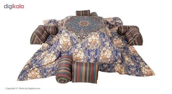 لحاف کرسی هلکو مدل meri_yalda سایز 350*350 سانتی متر