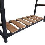 استند دکوری فلز و چوب مدل آراسته