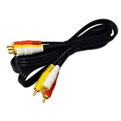 کابل سه فیش تلویزیون مدل Av سیم 3 به 3 RCA ضخیم آریکو ARIKO طول 1.5 متر