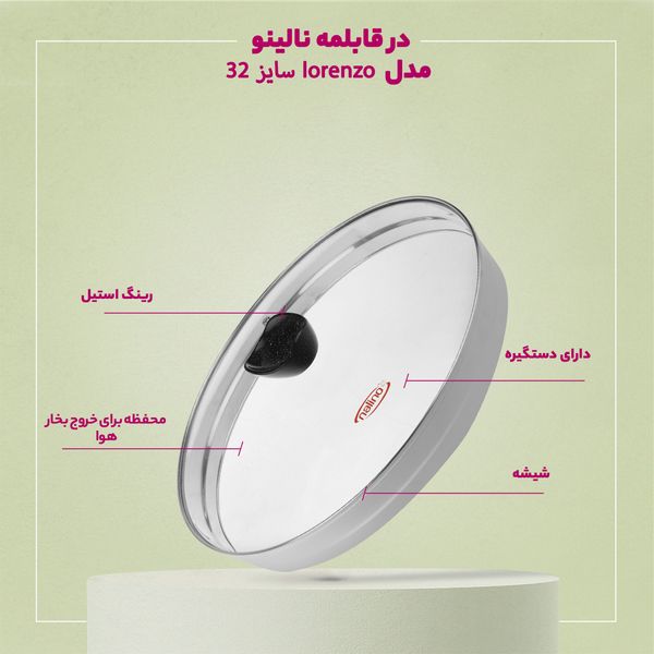 در تابه نالینو مدل Daniele سایز 34