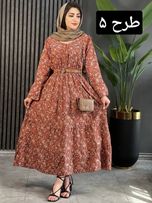 پیراهن نخی هندی کد 1613