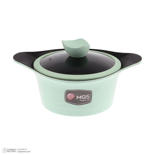 سرویس تابه و قابلمه گرانیتی 12 پارچه ام جی اس مدل KC1216