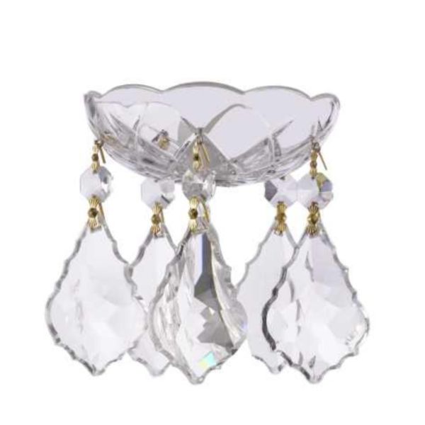 آویز کریستال لوستر مدل پاپیونی بسته 200 عددی