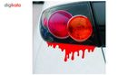 استیکر ماشین دکوگراف مدل Blood کد 102