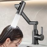شیر روشویی مدل تلسکوپی 360 درجه کد 3002