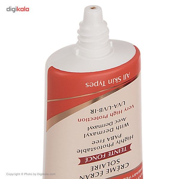 کرم ضد آفتاب رنگی الارو مدل SPF50 محافظ UVA ،UVB، ضد چروک، مناسب انواع پوست حجم 50 میلیلیتر