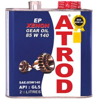 روغن گیربکس خودرو آترود 85W140 Xenon ظرفیت 2.5 لیتر