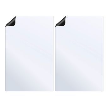 تخته وایت‌برد هوم اند فریج مدل TWIN BOARD H&F سایز 20x30x0.05 سانتی‌متر بسته 2 عددی