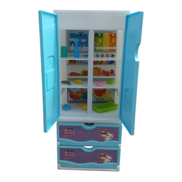 ست اسباب بازی یخچال و فریزر مدل آشپزخانه شاد
