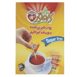 پودر شیرین کننده بدون قند کم کالری کامور بسته 50 عددی
