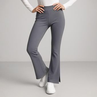 شلوار زنانه مدل کبریتی دمپا چاکدار*910