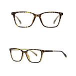 فریم عینک طبی مستطیلی مدل TR3514C86-P81 مناسب برای صورت گرد و بیضی