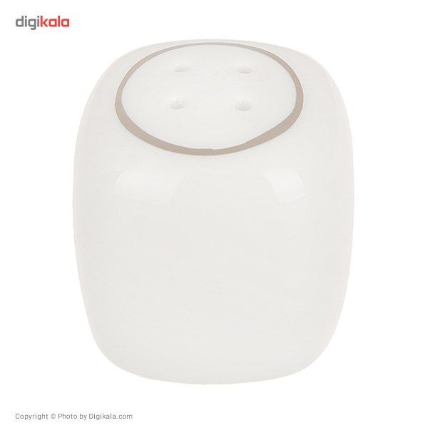 سرویس چینی 27 پارچه غذاخوری چینی زرین ایران سری کواترو مدل سمن درجه عالی