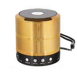 اسپیکر بلوتوثی رم و فلش خور جیبی مدل WS-887