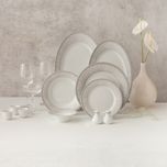 سرویس غذاخوری 28 پارچه چینی زرین ایران سری ایتالیااف مدل Florance 2 درجه عالی