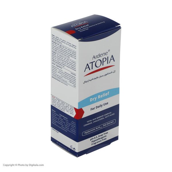 ژل بهداشتی آردن آتوپیا مدل Dry Relief حجم 150 میلی لیتر