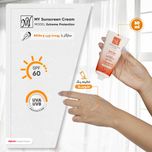 کرم ضدآفتاب رنگی مای مدل SPF60، مناسب پوست‌های چرب و مختلط، حجم 50 میلی‌لیتر